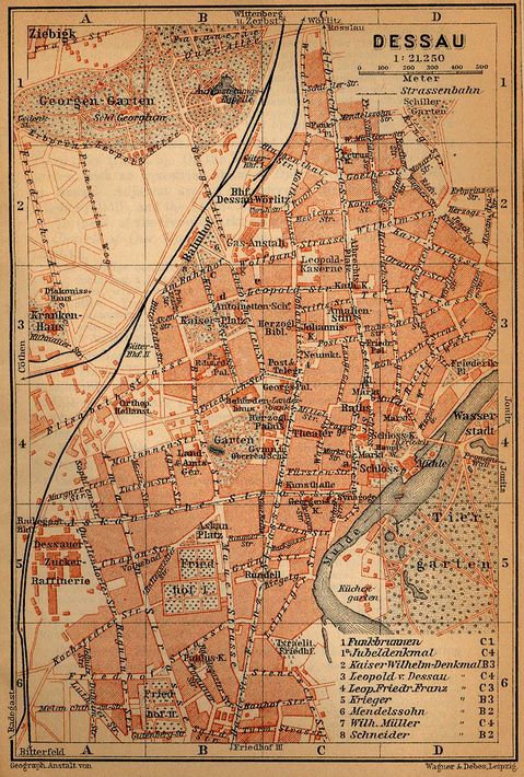 Dessau map | Gifex