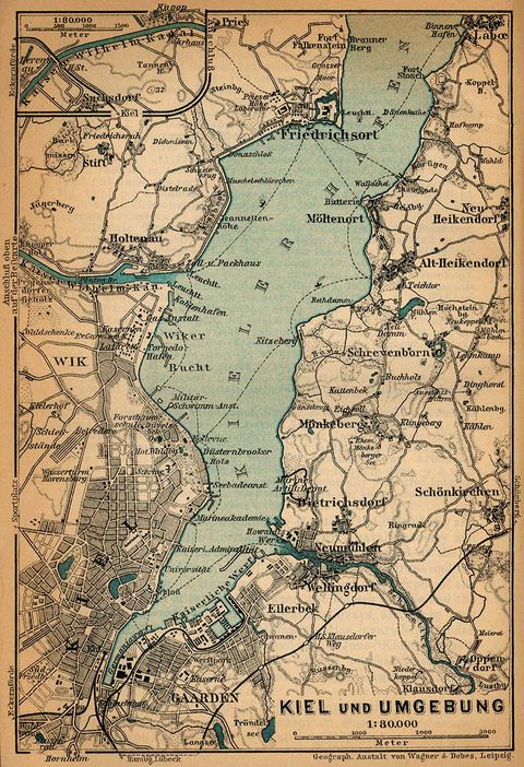 Environs of Kiel 1910