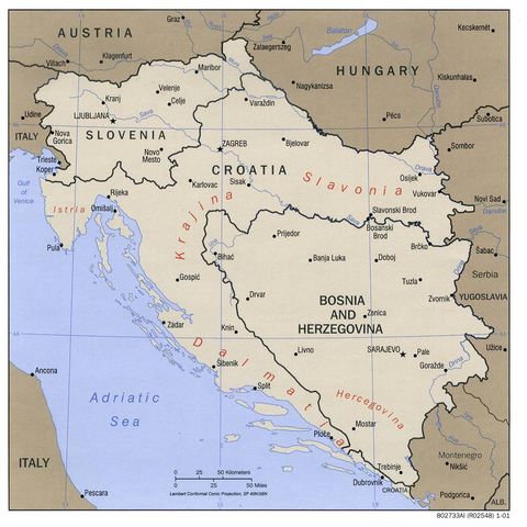 Slovenia - Eslovenia, Croacia, Bosnia y Herzegovina 2001 | Gifex