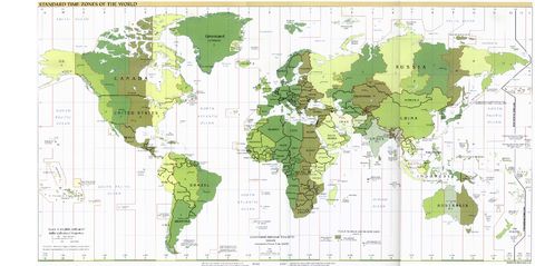 World time zones