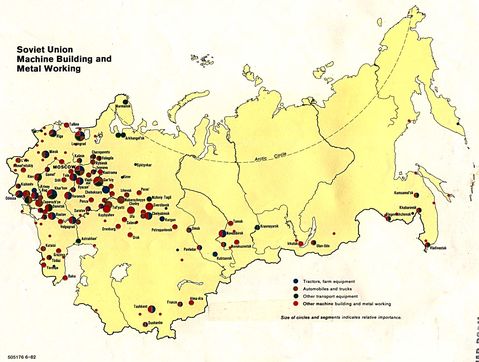 ***Metalurgia y Construcciónes de Máquinas en la ex Unión Soviética 1982