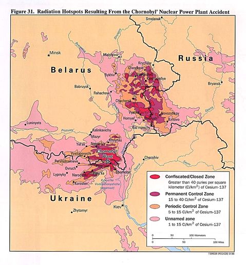 Accidente de la Planta de Energía Nuclear de Chernobyl 1996