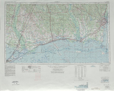 Area around Mobile in the United States