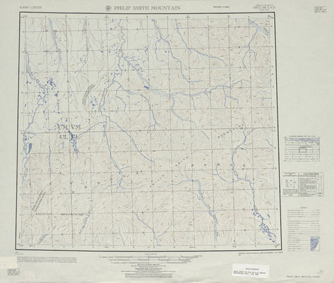 Area around Philip Smith Mountains in the United States