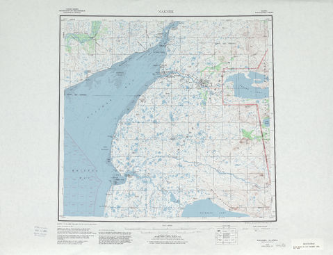 Area around Naknek in the United States