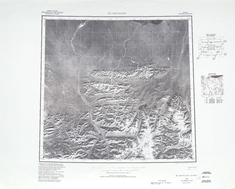 Area around Mt. Michelson in the United States