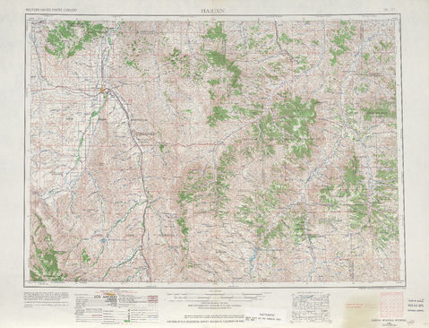 Area around Hardin in the United States