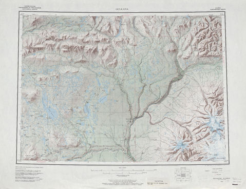 Area around Gulkana in the United States | Gifex