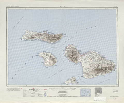 Area around Maui in the United States