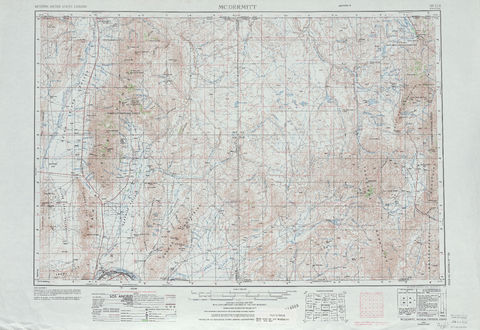 Area around Mcdermitt in the United States | Gifex