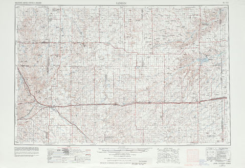 Area around Limon in the United States