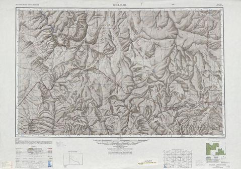 Región alrededor de Williams en Estados Unidos