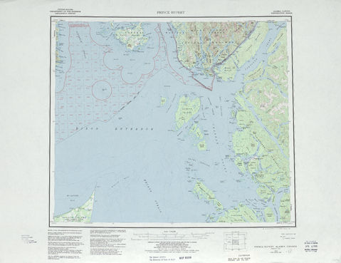 Area around Prince Rupert in the United States
