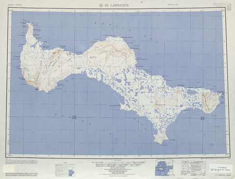 Area around Saint Lawrence in the United States