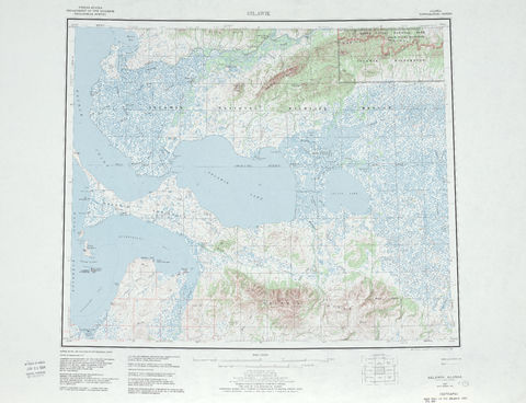 Area around Selawik in the United States