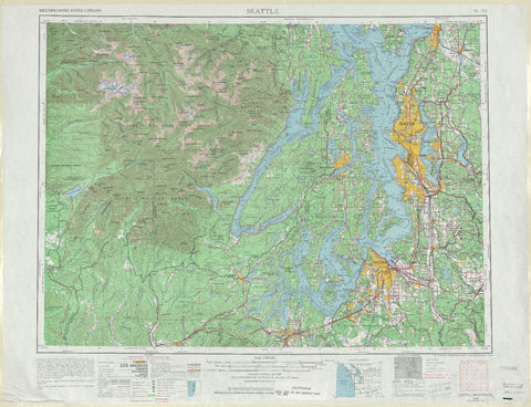 Area around Seattle in the United States