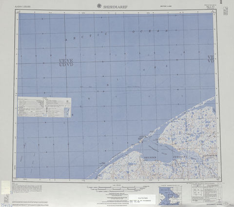 Area around Shishmaref in the United States