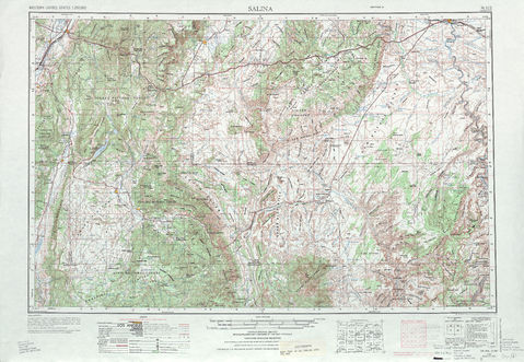 Area around Salina in the United States | Gifex