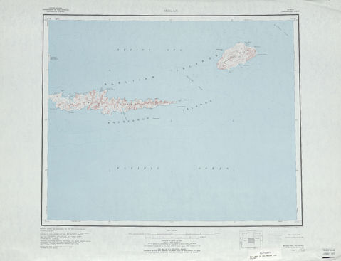 Región alrededor de Seguam en Estados Unidos