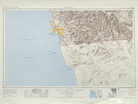 Región alrededor de San Diego en Estados Unidos