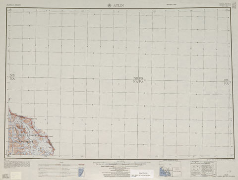Región alrededor de Atlin en Estados Unidos