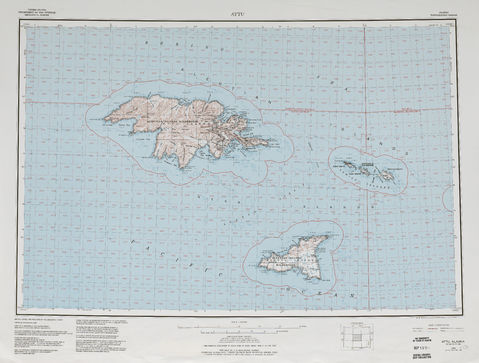 Región alrededor de Attu en Estados Unidos