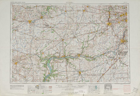 Región alrededor de Aurora en Estados Unidos