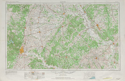 Región alrededor de Austin en Estados Unidos