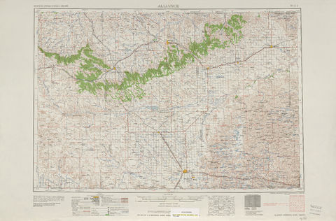 Area around Alliance in the United States