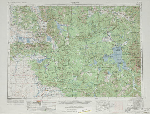 Región alrededor de Ashton en Estados Unidos