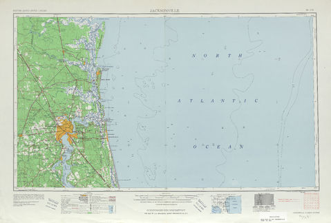 Región alrededor de Jacksonville en Estados Unidos