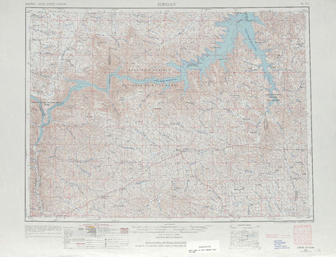 Región alrededor de Jordania en Estados Unidos