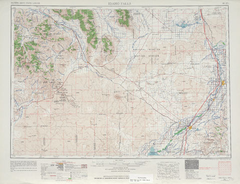 Area around Idaho Falls in the United States | Gifex