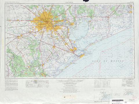 Región alrededor de Houston en Estados Unidos