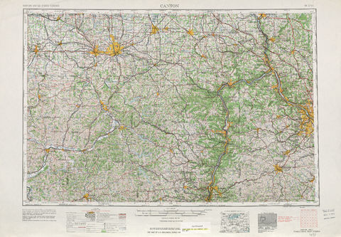 Area around Canton in the United States | Gifex