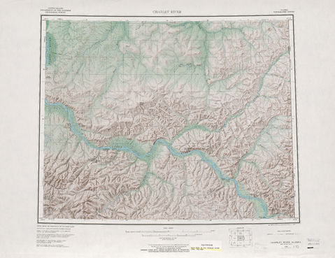 Area around Charley River in the United States | Gifex