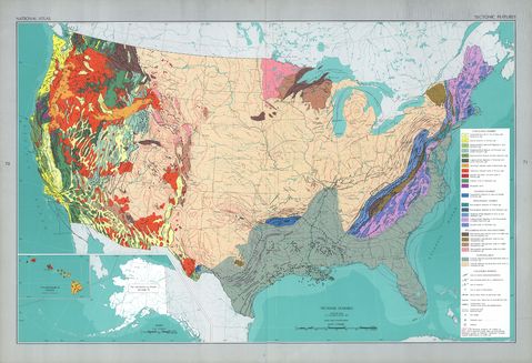 United States Tectonic Features