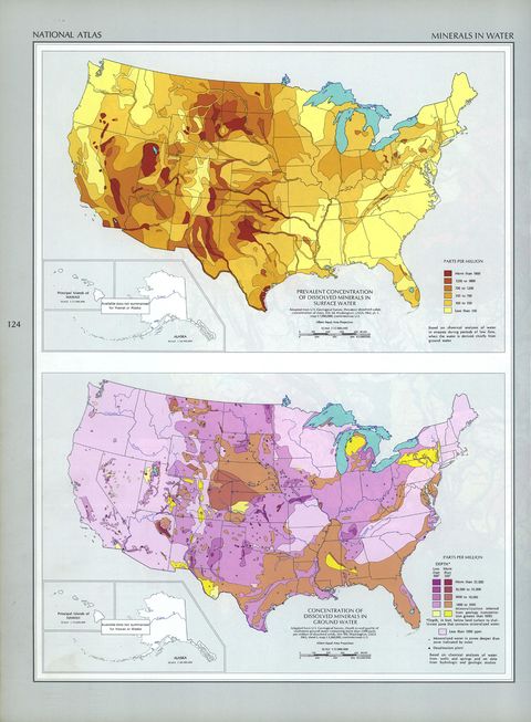 United States Minerals in Water | Gifex