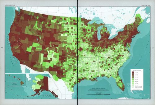 Ingresos medios anuales en Estados Unidos