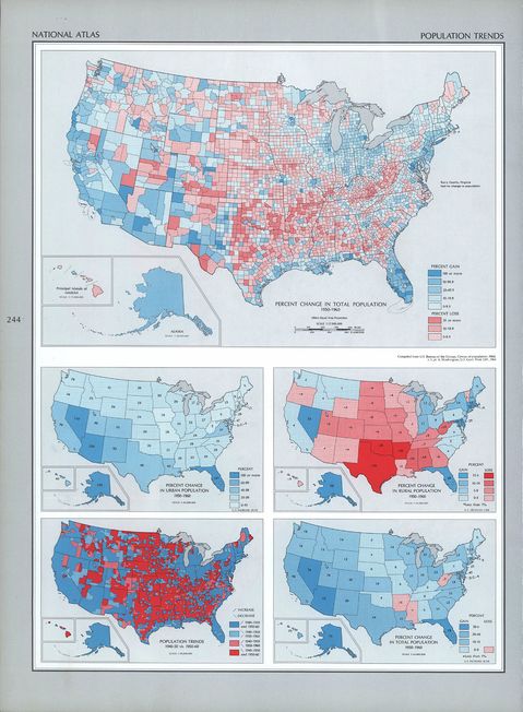 United States Population Trends  Gifex