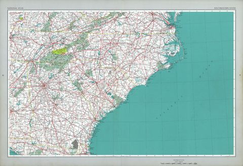 Southeastern States Map, United States | Gifex