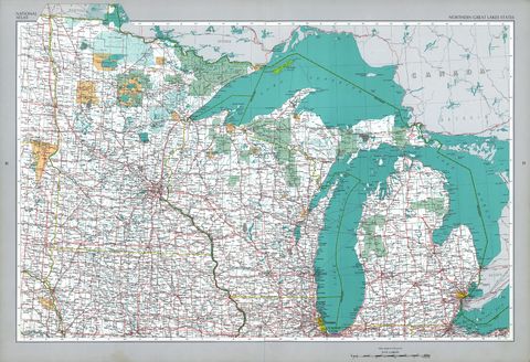 Estados Norteños de la Región de los Grandes Lagos, Estados Unidos