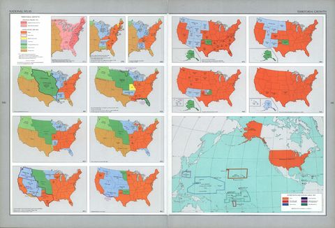 United States Territorial Growth Map