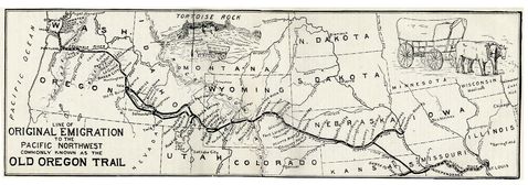 Oregon Trail Map