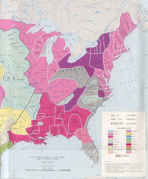 Early Indian Tribes, Eastern United States