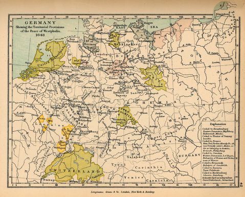 Alemania Despues de la Paz de Westfalia 1648