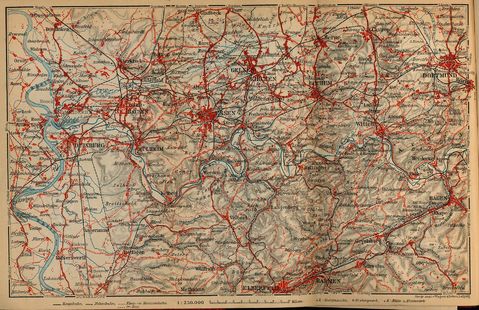 Rhenish-Westphalian Coal District from Duisburg to Dortmund 1910