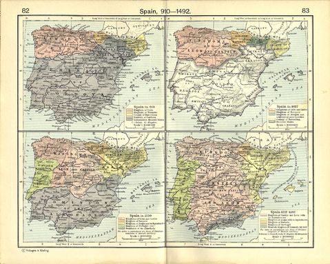 Spain between 910 and 1492