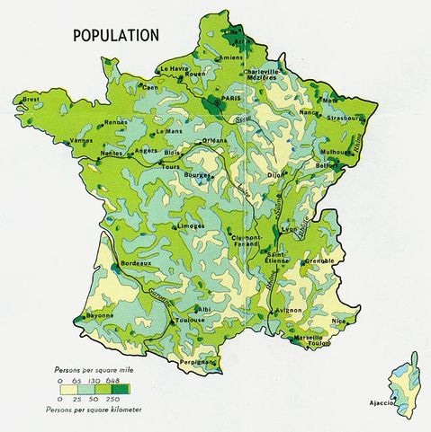 France Population 1972