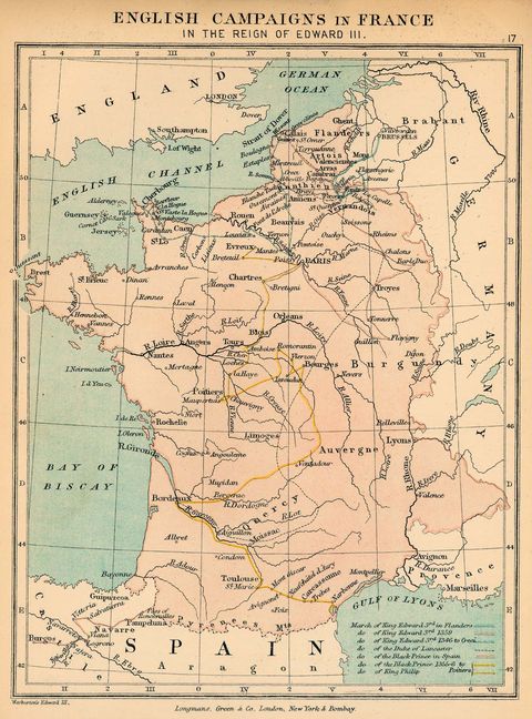 English Campaigns in France in the Reign of Edward III